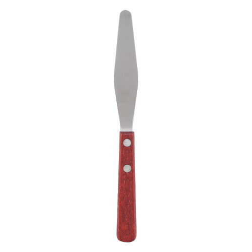 RVS was spatels met houten handvat masker applicator
