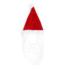 Sinterklaas Baard Kostuum Witte Valse Snor Kerst