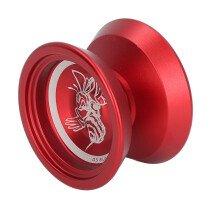 Unresponsive Aluminum Alloy Yoyo Toy with 3 Strings 5.5cm for Kids