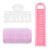 Rullo frangia DIY rosa per styling capelli 1
