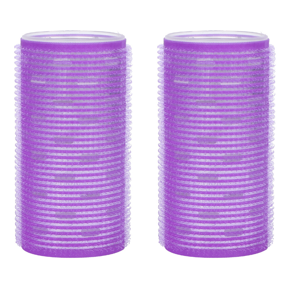 2pcs Self Grip Hair Rollers DIY Curling Tools Curly Hairstyle