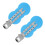 2x Plastik-Haarclips ohne Knitter 4