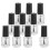 10x 5ml leere Nagellack-Flasche mit Pinseldeckel 5