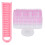 Rullo frangia DIY rosa per styling capelli 4