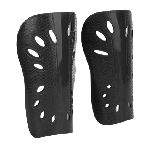 (Black) Kinder Voetbal Scheenbeschermers Zwart 2