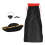 Costume Pirata Nero Mantello Cappello Maschera Occhio Barba 5