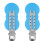 2x Plastik-Haarclips ohne Knitter 3