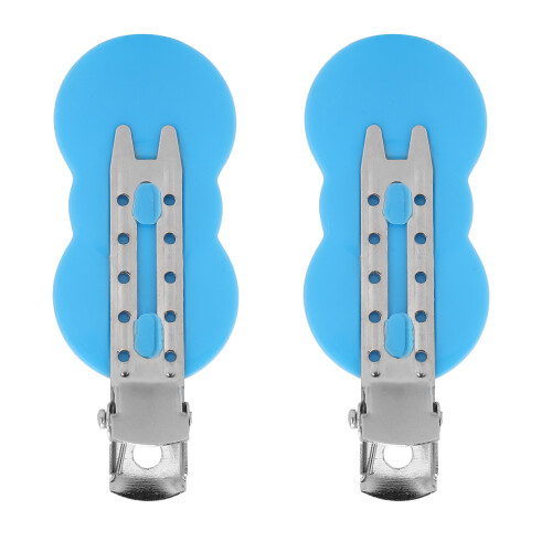 2x Plastik-Haarclips ohne Knitter 2