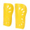 (Yellow) Kinder Voetbal Scheenbeschermers Zwart 2