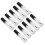 10x 8ml leere Nagellack-Glasflaschen mit Pinseldeckel 5