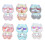 6x 3D Bear Nail Art Decals DIY Manicure 4