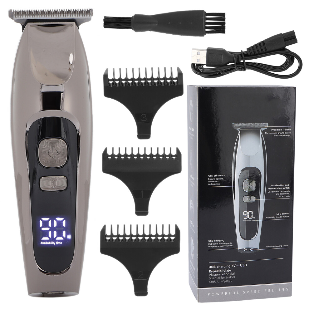 Electric Hair Clippers with LCD Display Hair Trimmer