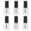 6x leere Nagellack-Glasflaschen mit Pinseldeckel 4