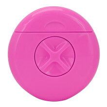 (Rose Red) 3-in-1 Damen-Rasierer, manuell, tragbar, Körperhaarentferner, rosarot
