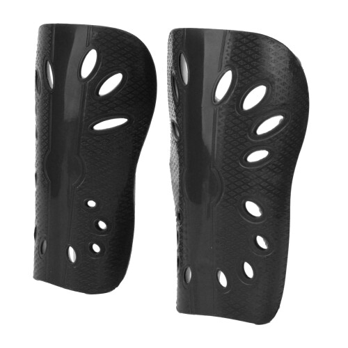 (Black) Kinder Voetbal Scheenbeschermers Zwart 1