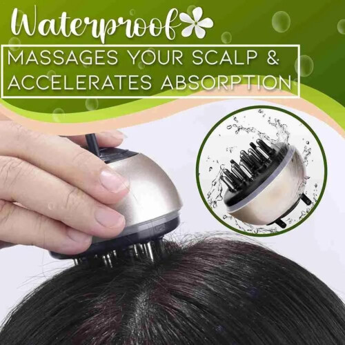 Kopfhaut-Applikator Flüssigkamm Massagerot 1
