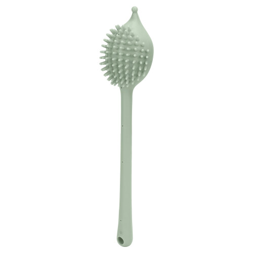 (Green) Double Sided Silicone Meridian Pat Massager Green 2