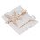 (White) 2x Falsche Perlen-Seestern-Haarclips, Weiß 3