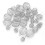 (Silver) Metall-Haarflechtringe, Dreadlock-Schmuck, Silber 5
