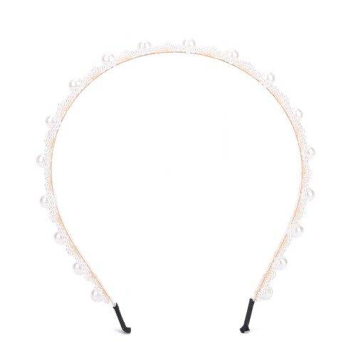 (B) Kunstperlen-Leging Haube Hochzeit Party Damen Mode