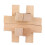Lucchetto Incastro Legno Giocattolo Puzzle 1