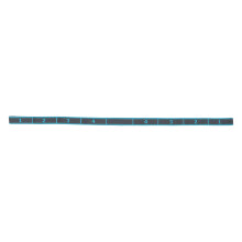 (Blue Gray) Yoga-Streckgurt Hochelastisch Mehrschleifen Band Blau Grau