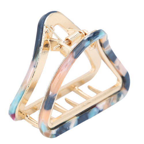 (#2) Triangular Hollow Hair Claw Clips Women Decorative