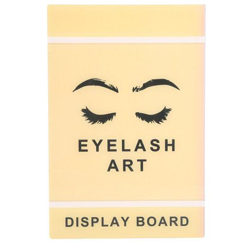 False Eyelashes Display Book Organizer Waterproof Makeup Board