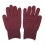 (Wine Red) Silberfaser-Antistatik-Handschuhe Arbeitsschutz Weinrot 1