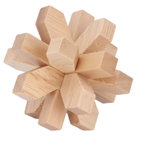 Erwachsenen-Interlock-Gehirnjagdholzpuzzle 2