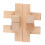 Lucchetto Incastro Legno Giocattolo Puzzle 4
