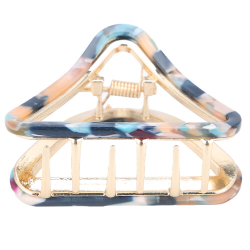 (#2) Triangular Hollow Hair Claw Clips Women Decorative 1