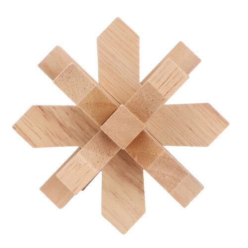 Erwachsenen-Interlock-Gehirnjagdholzpuzzle 1
