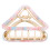 (#4) Triangular Hollow Hair Claw Clips Women Decorative 2