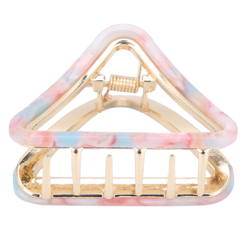 (#4) Triangular Hollow Hair Claw Clips Women Decorative 1