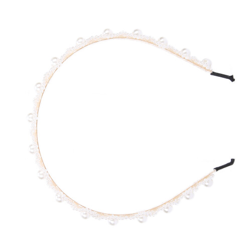 (B) Kunstperlen-Leging Haube Hochzeit Party Damen Mode 1