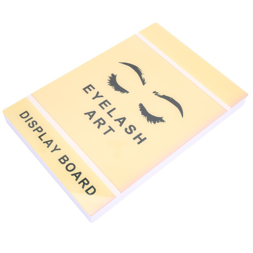 False Eyelashes Display Book Organizer Waterproof Makeup Board 2