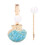 (Lake Blue) Forcella Capelli Perle Finte Bianca 5