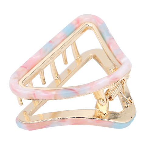 (#4) Triangular Hollow Hair Claw Clips Women Decorative 2