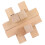 Lucchetto Incastro Legno Giocattolo Puzzle 3