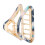 (#2) Triangular Hollow Hair Claw Clips Women Decorative 4