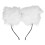 (White) Witte Kunst Katoren Hoofdband Cosplay Party 1