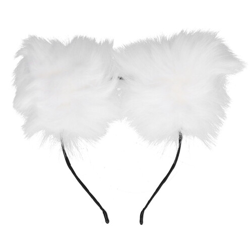 (White) Witte Kunst Katoren Hoofdband Cosplay Party