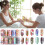 10 Sheets Nail Art Foil Transfer Stickers DIY 1