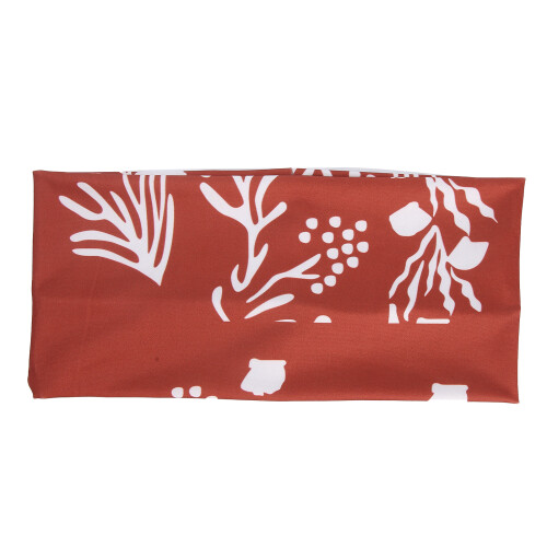(Red) Gedrukte Elastische Haarband Rood