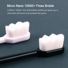Extra weiche Micro-Nano-Zahnbürste für empfindliche Zähne