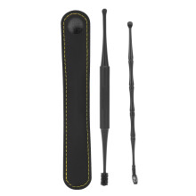 (Black) Oorschep Zwarte Zachte Borstel Set