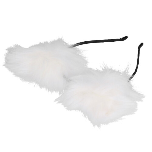(White) Witte Kunst Katoren Hoofdband Cosplay Party 2