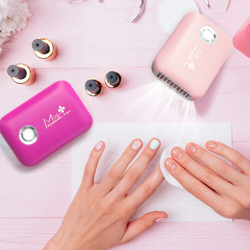 USB Mini Mascara Glue Dryer Fast Blower Fan 1
