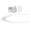 (Silver) Brass Hollow Silver Hip Hop False Tooth Decoration 5